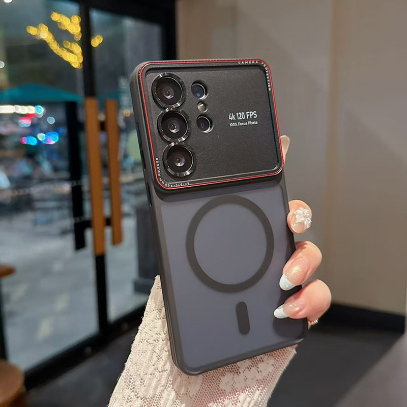 Quirky Phone Accessories - حافظة هاتف مغناطيسية جديدة بمرآة معدنية