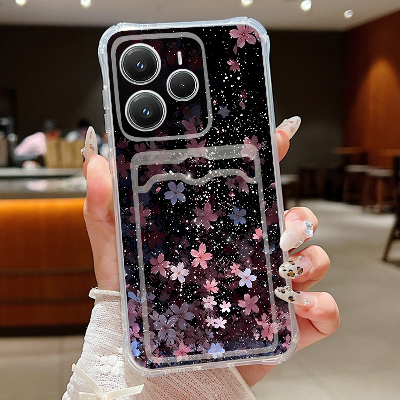Xiaomi Redmi Note 14 - حافظة جيب للبطاقات لهاتف Xiaomi Redmi