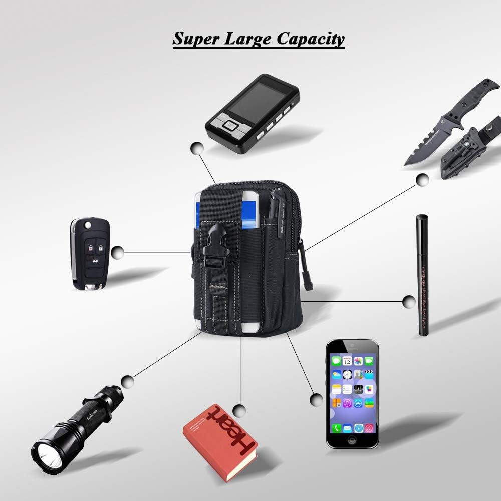 حقيبة خصر تكتيكية عسكرية من نو - مراجعة Quirky Phone Accessories وسعره