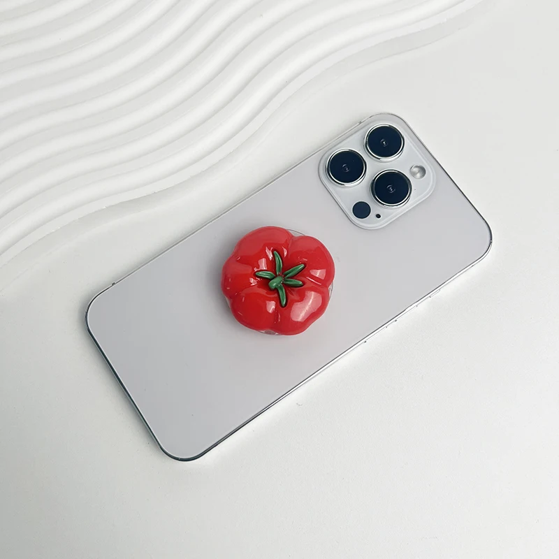 حامل هاتف بتصميم طماطم لطيف، م - مراجعة Phone Accessories Unique وسعره