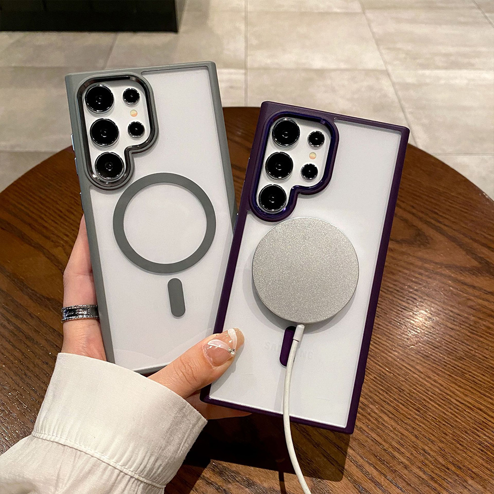 غطاء هاتف مغناطيسي شفاف متوافق - مراجعة Magsafe Wireless Charger وسعره