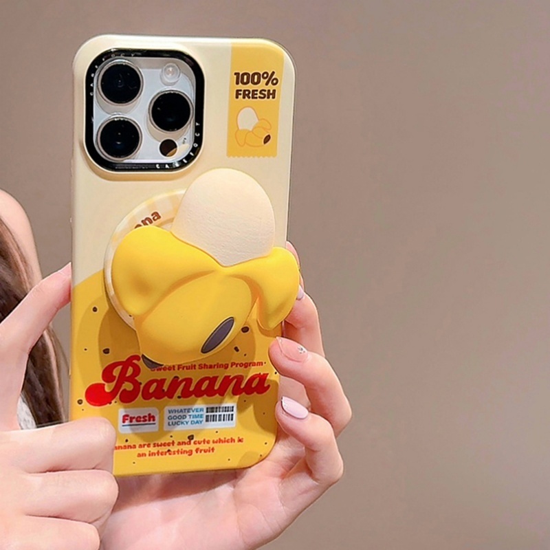 الكرتون ثلاثية الأبعاد الموز ل - مراجعة Phone Accessories Unique وسعره