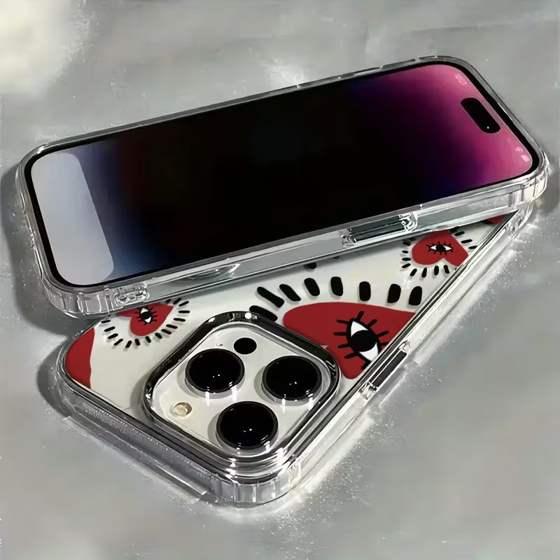 فريد الأحمر القلب العين الإطار - مراجعة Phone Accessories Unique وسعره