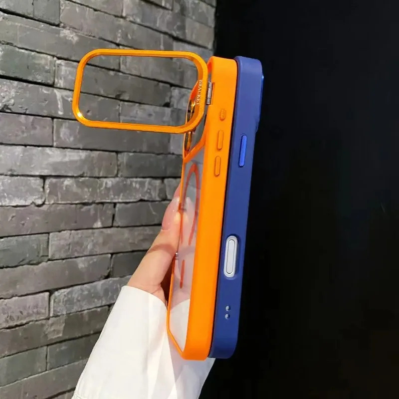 غطاء هاتف فاخر شفاف مع حامل مغ - مراجعة Phone Accessories Holder وسعره