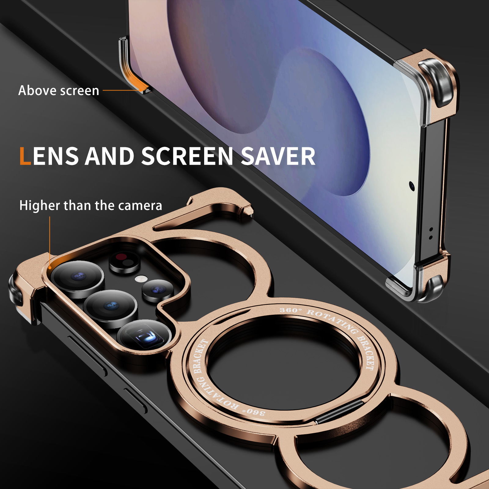 سبائك الألومنيوم جوفاء تبديد ا - مراجعة Phone Accessories Holder وسعره